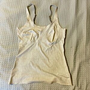 Ruby Ribbon Cream Sleeveless Bustier Camisole